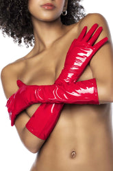 Mapale 125 Handschuhe Farbe Glanz Rot